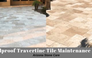 travertine tile floor