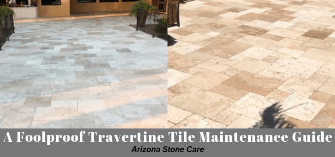 travertine tile floor