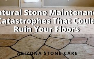 AZ stonecare banner natural stone maintenance