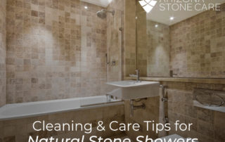 Cleaning & Care Tips for Natural Stone Showers